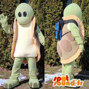 Maskot obří želva. Turtle Costume - MASFR005961 - želva Maskoti