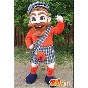 Schotten mascotte. Scottish Costume - MASFR005967 - man Mascottes