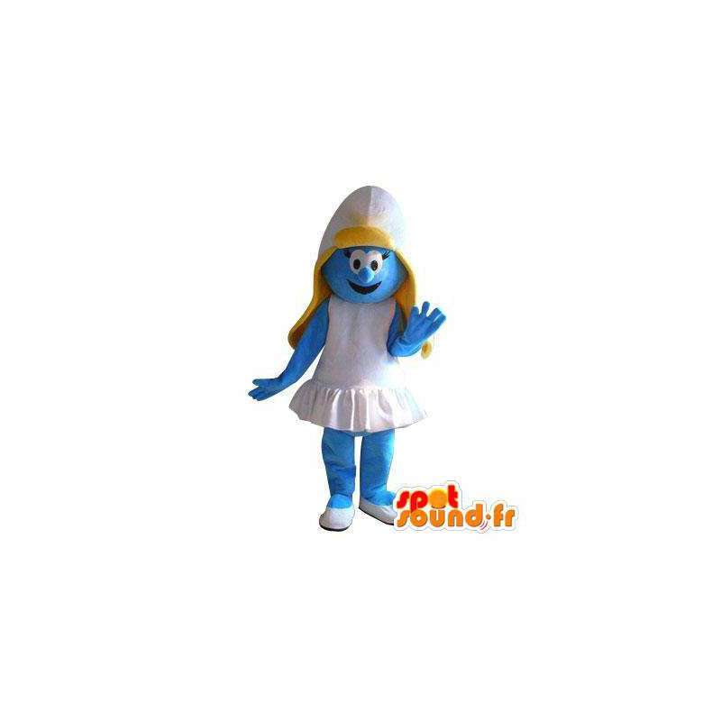 Mascot of the famous blond Smurfette - MASFR006012 - Mascots the Smurf