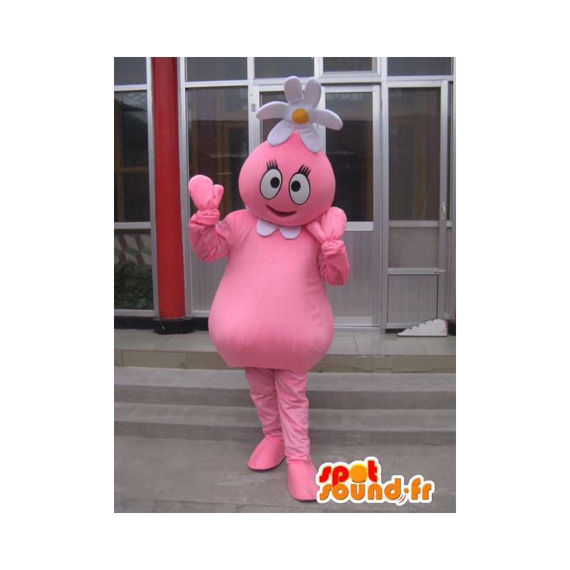 Purchase Mascot girl Barbapapa, cartoon character in Mascots boys and girls  Color change No change Size L (180-190 Cm) Sketch before manufacturing (2D)  No With the clothes? (if present on the photo)