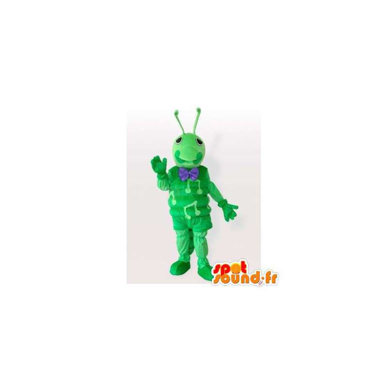 アリのマスコット、緑のクリケット。アリのコスチューム-MASFR006134-アリのマスコット
