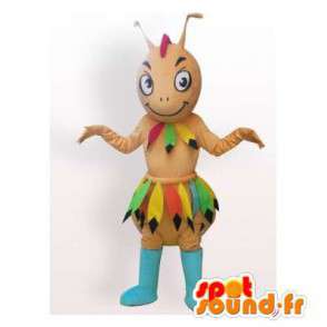 Apache hormiga mascota marrón. Hormigas disfraces - MASFR006135 - Mascotas Ant