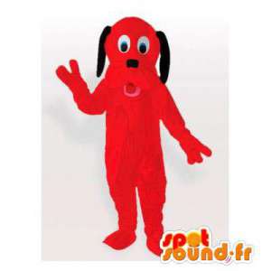 Red Dog maskotka. Red Dog Costume - Maskotki dla psów - MASFR006151 - SpotSound.fr