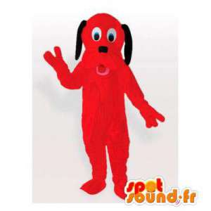 Red dog mascot. Red Dog Costume - MASFR006151 - Dog mascots