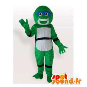 Ninja schildpad mascotte, beroemd cartoonschildpad - MASFR006183 - Turtle Mascottes