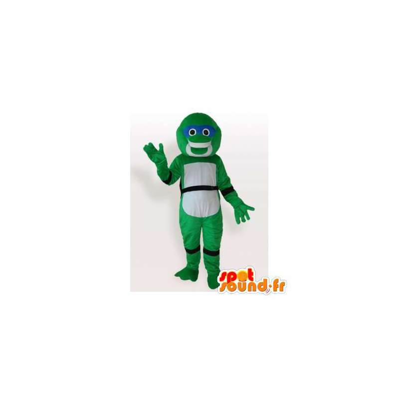 Ninja schildpad mascotte, beroemd cartoonschildpad - MASFR006183 - Turtle Mascottes