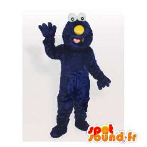 Blue monster mascot - MASFR006197 - Monsters mascots