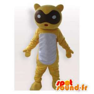 Mascotte de peluche jaune,...