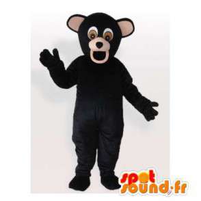 Maskotti musta karhu. Black Bear Costume - Nalle-maskotti - MASFR006212 - SpotSound.fr