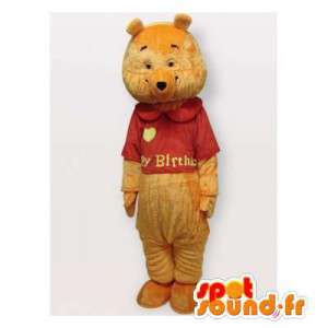 Winnie the Pooh mascot,...