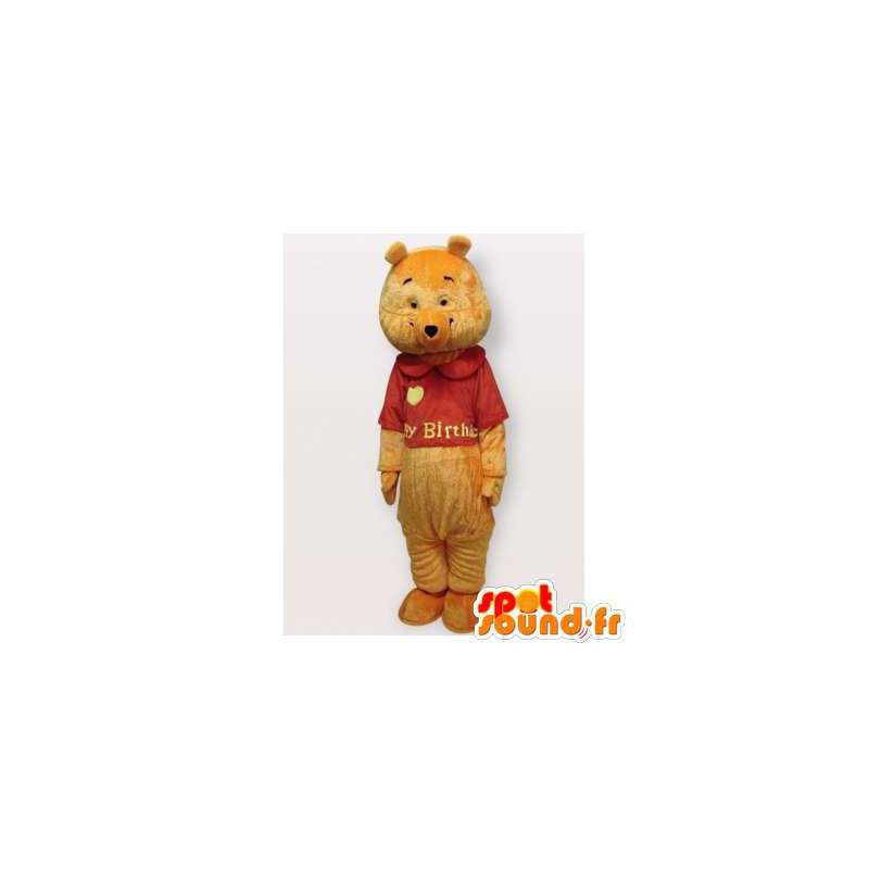 Winnie the Pooh maskot, berømt gul bjørn - Spotsound maskot