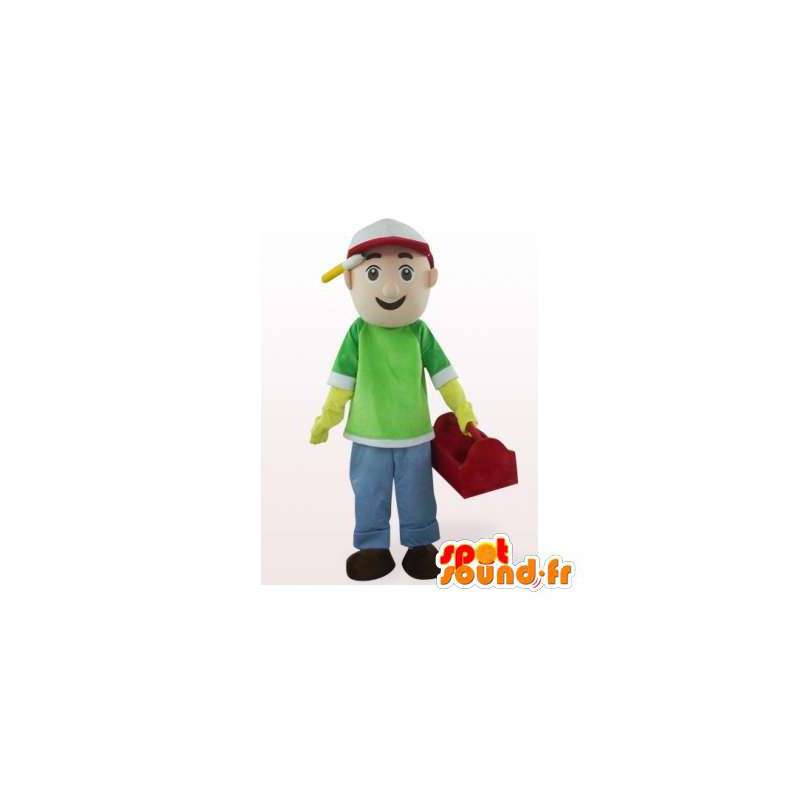 Arbeidstaker maskot. Handyman Costume - Mascots Man - MASFR006254 - SpotSound.fr