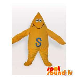 Maskot žlutou hvězdu, obra. hvězda Costume - Nezařazení maskoti - MASFR006267 - SpotSound.fr