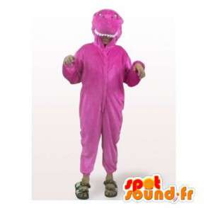 Violetti dinosaurus maskotti. Dinosaur Costume - Dinosaurus maskotteja - MASFR006278 - SpotSound.fr