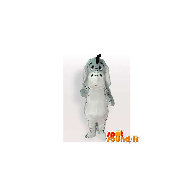 Eeyore mascotte, de beroemde ezel vriend van Winnie de Poeh - MASFR006290 - mascottes Pooh