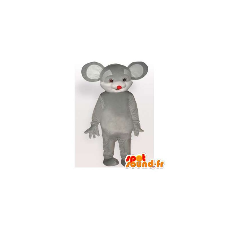 Mascotte de souris grise. Costume de souris - MASFR006326 - Mascotte de souris