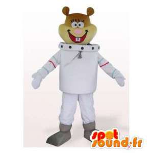 Mascot Sandy, astronaut bever vriend SpongeBob - MASFR006327 - Bob spons Mascottes