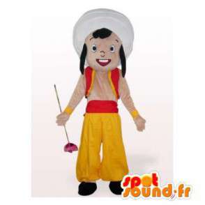 Mascot Sultan fakir. kostuum Aladdin - MASFR006338 - Celebrities Mascottes