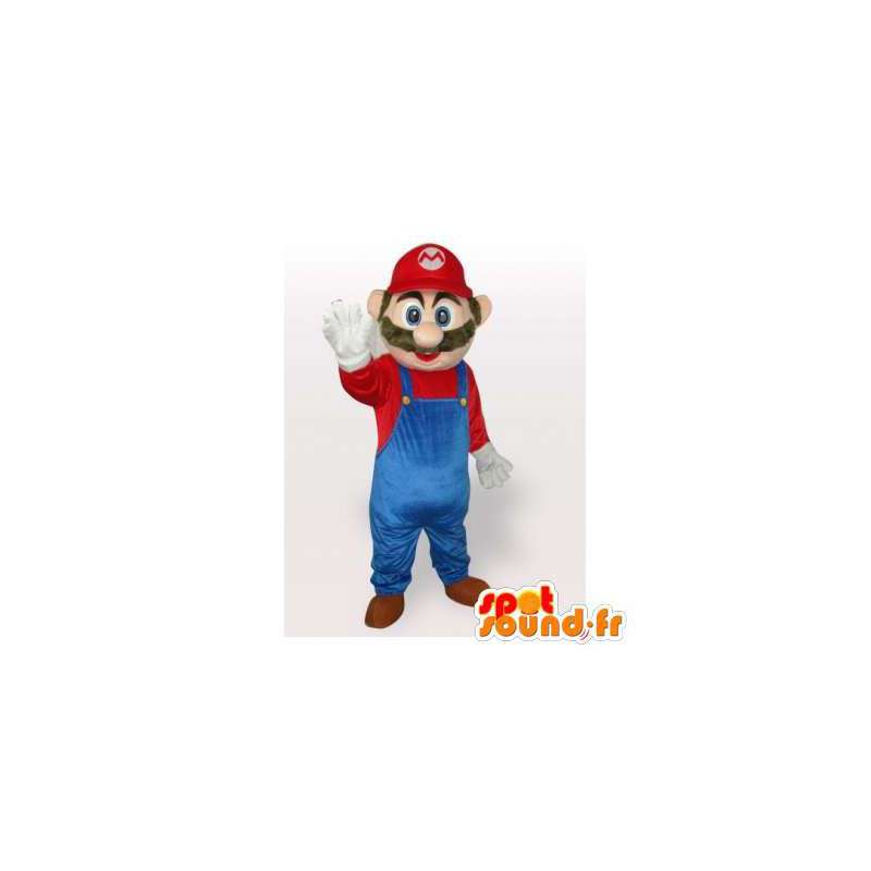 Mascot Mario, kuuluisa videopeli hahmo - MASFR006340 - Mario Maskotteja