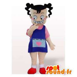 Mascot girl dress. Girl costume - MASFR006342 - Mascots boys and girls