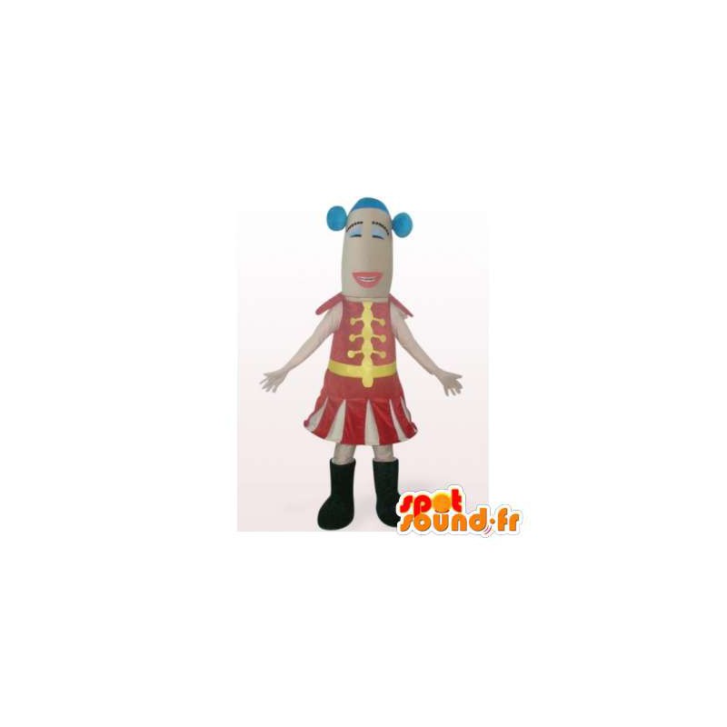 Circo mascote treinador. traje de circo - MASFR006348 - mascotes Circus