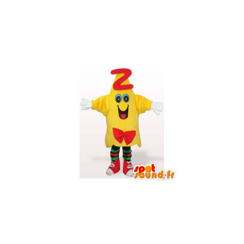 Mascotte d'étoile jaune géante. Costume d'étoile géante - MASFR006364 - Mascottes non-classées