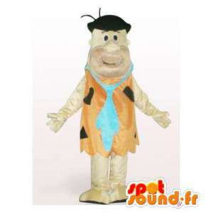 Costume Fred Flintstone, mann av tegneserie Flintstones - MASFR006368 - kjendiser Maskoter