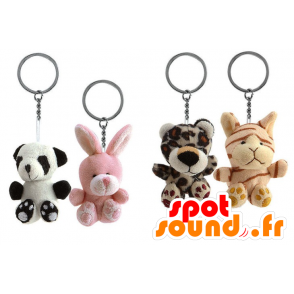 Objet publicitaire marketing - Porte clés peluche sur mesure  - GOODIES102 - Goodies