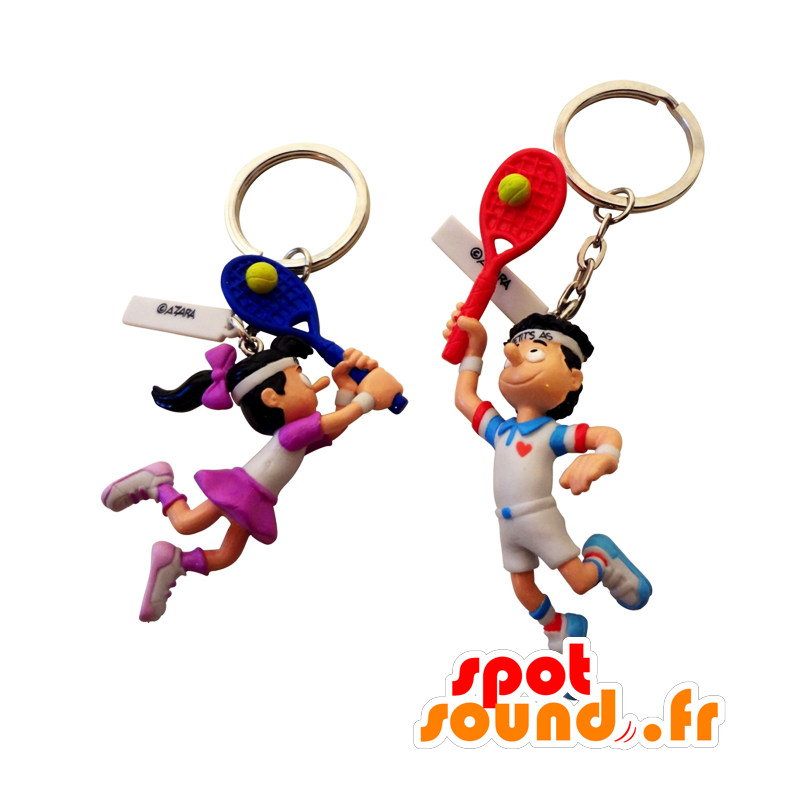 Advertising marketing object - 2D or 3D Keyring custom - GOODIES103 - Goodies