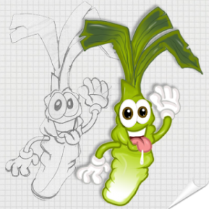 Diseño de la mascota (Sketch, BAT, idea ...) - Marketing Mascot - GOODIES1000 - Goodies