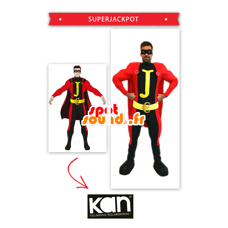 Superjackpot maskot - Mascot pro kasino - MASFR20008 - Maskoti objekty Superjackpot maskot - Mascot pro kasino - MASFR20008 - Maskoti objekty