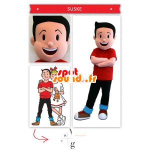 Bob mascotte, famoso personaggio di Spike e Suzy - MASFR20009 - Famosi personaggi mascotte