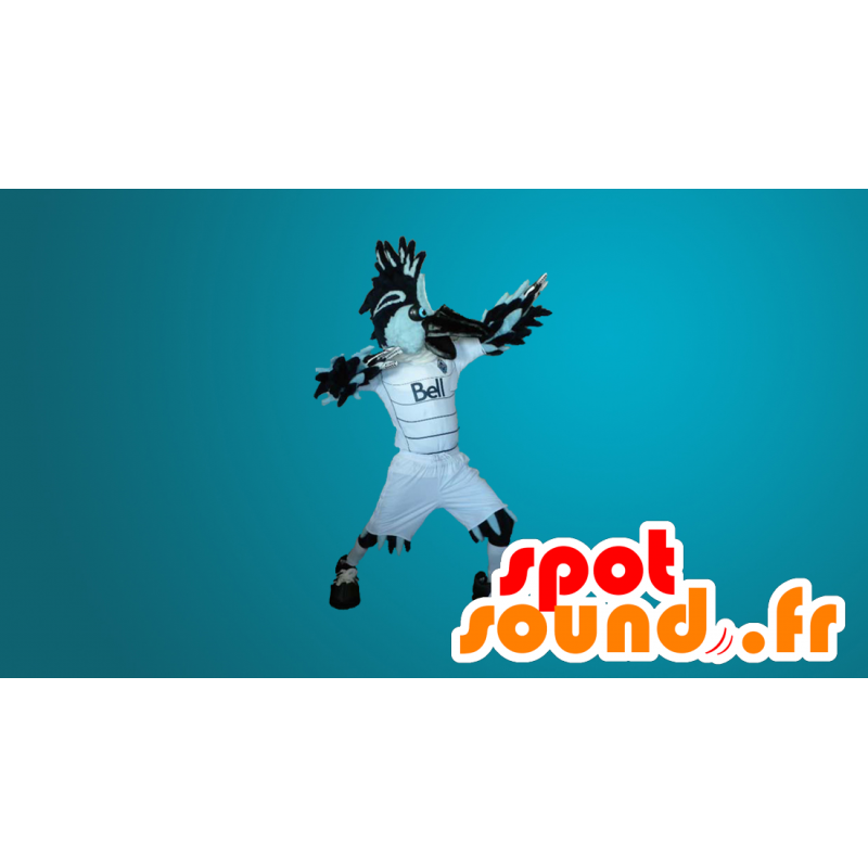 Maskot store majestetiske fuglen, svart og hvitt - MASFR20026 - Mascot fugler Maskot store majestetiske fuglen, svart og hvitt - MASFR20026 - Mascot fugler