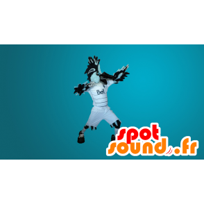 Maskot store majestetiske fuglen, svart og hvitt - MASFR20026 - Mascot fugler