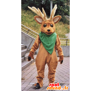 Maskotka śliczny renifer Boże Narodzenie - MASFR20032 - Boże Maskotki