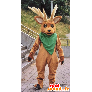 Maskotka śliczny renifer Boże Narodzenie - MASFR20032 - Boże Maskotki