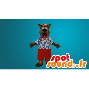 Lobo mascota, lindo y colorido - MASFR20044 - Mascotas lobo