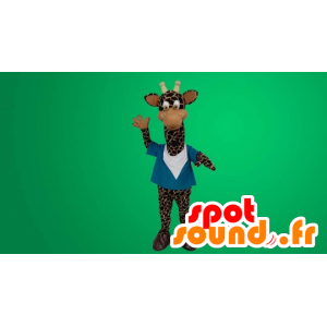 Søt giraff maskot og morsom - MASFR20073 - Maskoter Giraffe