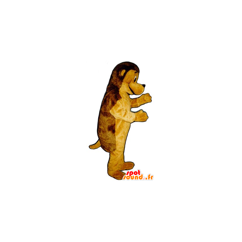 Mascotte de hérisson marron et jaune - MASFR20086 - Mascottes Hérisson Mascotte de hérisson marron et jaune - MASFR20086 - Mascottes Hérisson