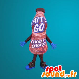 Bebida gigante garrafa mascote de chocolate - MASFR20095 - Garrafas mascotes