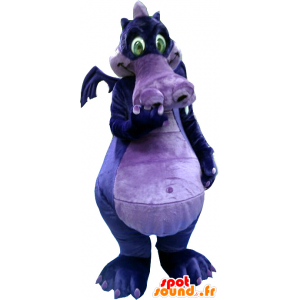 Lilla og lilla drage maskot - MASFR20110 - dragon maskot