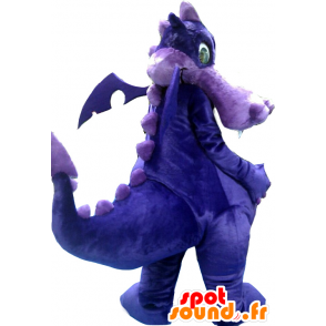 紫と紫のドラゴンマスコット-MASFR20110-ドラゴンマスコット