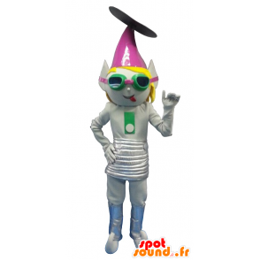 Mascot Troll, επιπλέον επίγεια μεταλλικό γκρι - MASFR20124 - μασκότ τέρατα