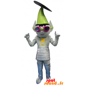 Mascot Troll, επιπλέον επίγεια μεταλλικό γκρι - MASFR20124 - μασκότ τέρατα
