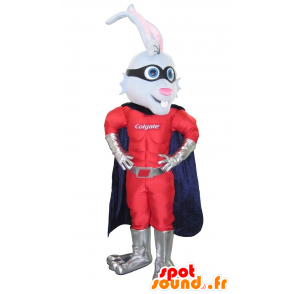 Kanin maskot kledd som en superhelt - MASFR20138 - Mascot kaniner