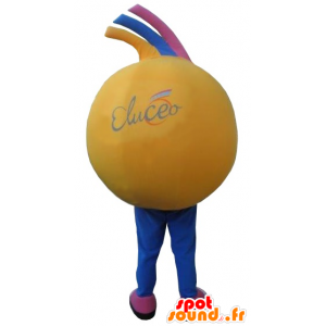 Mascotte orange oder clementine Riesen - MASFR20141 - Obst-Maskottchen