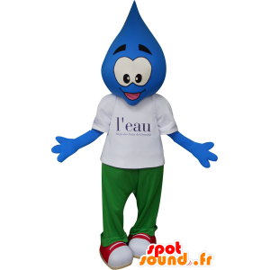 Sněhulák maskot s tvarovaným poklesem hlavy - MASFR20152 - Neutajované Maskoti