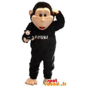 Gran mascota mono negro - MASFR20156 - Mono de mascotas