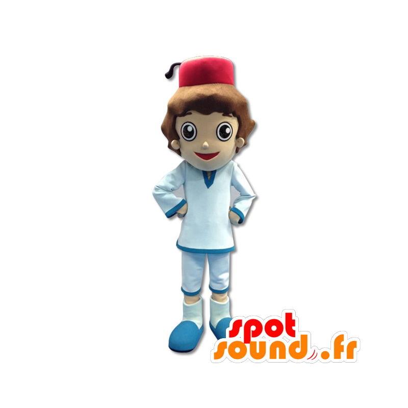 Maskotpojke, liten sultan - Spotsound maskot Maskotpojke, liten sultan - Spotsound maskot
