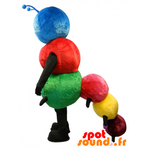 Flerfarget caterpillar maskot - MASFR20172 - Maskoter Insect